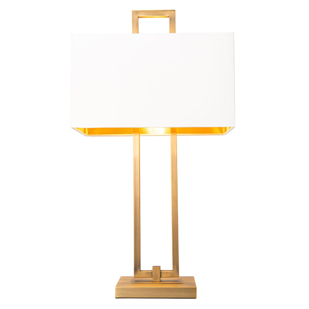 Danby Antique Brass Finish Table Lamp