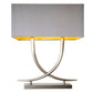 Arianna Gunmetal Table Lamp