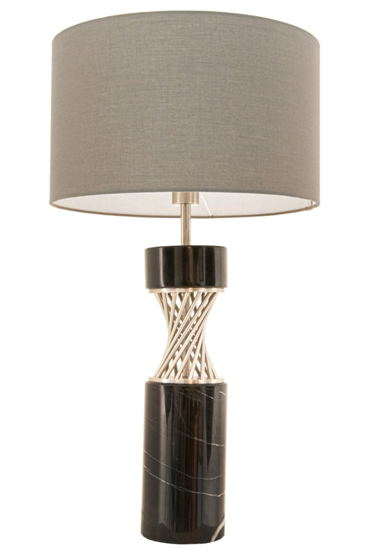 Turia Black Table Lamp