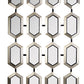 Champagne Silver Section Mirror