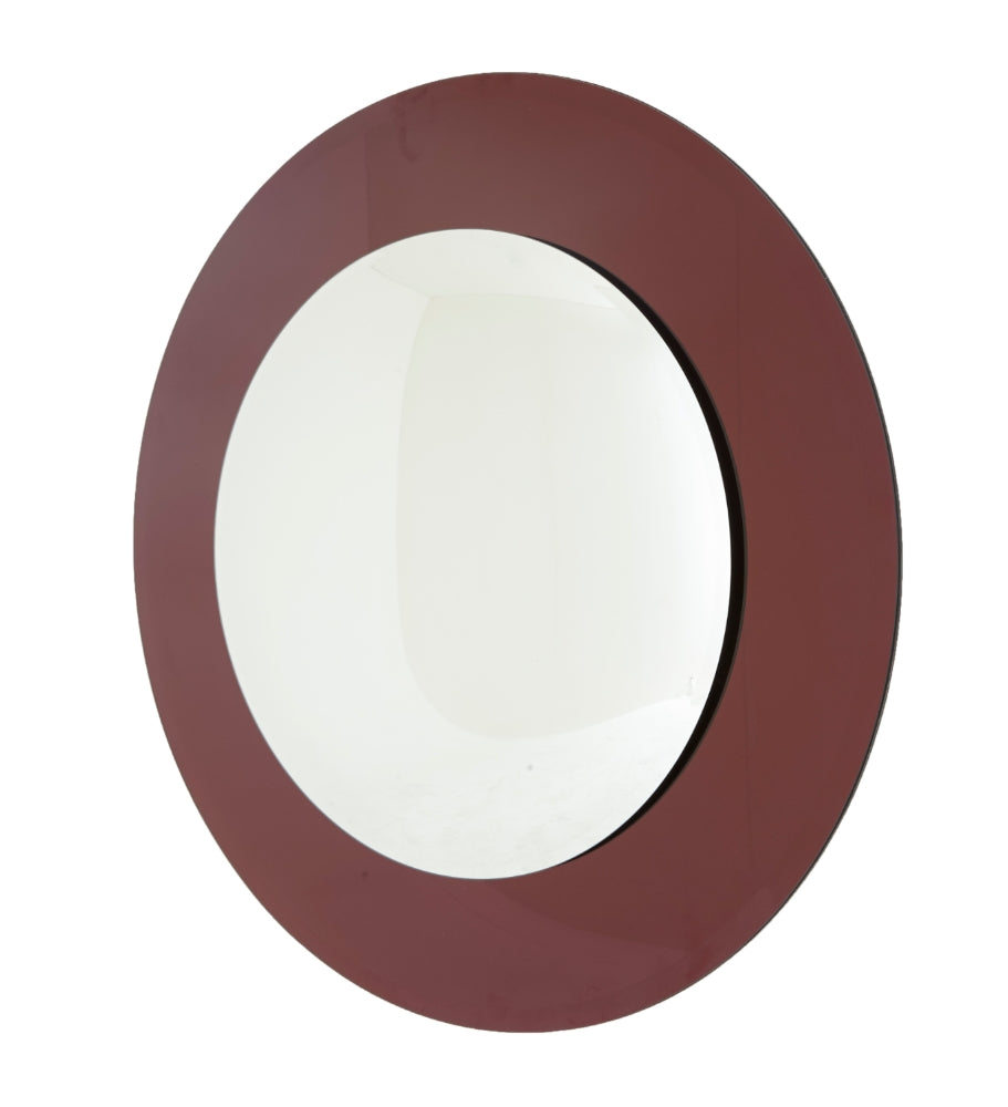 Luna Purple Convex Mirror