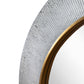 Edvin Silver Finish Wall Mirror
