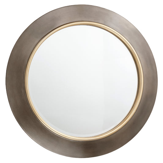 Guido Brushed Gunmetal Finish Mirror