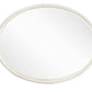 Lily Silver Oval Mirror