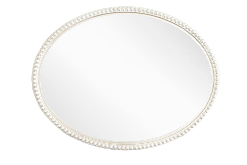 Lily Silver Oval Mirror