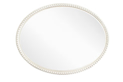 Lily Silver Oval Mirror