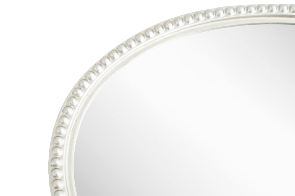 Lily Silver Oval Mirror