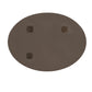 Lily Silver Oval Mirror