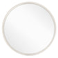 Lilly Silver Finish Large Round Mirror