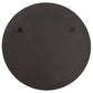 Lilly Silver Finish Large Round Mirror