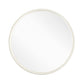 Lilly Silver Finish Small Round Mirror