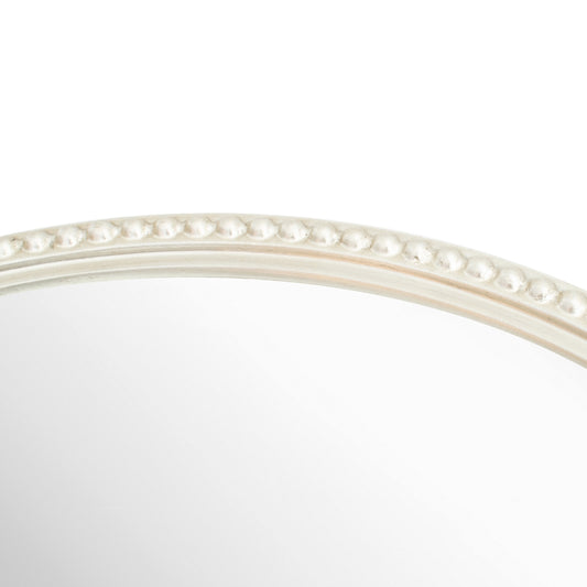 Lilly Silver Finish Small Round Mirror
