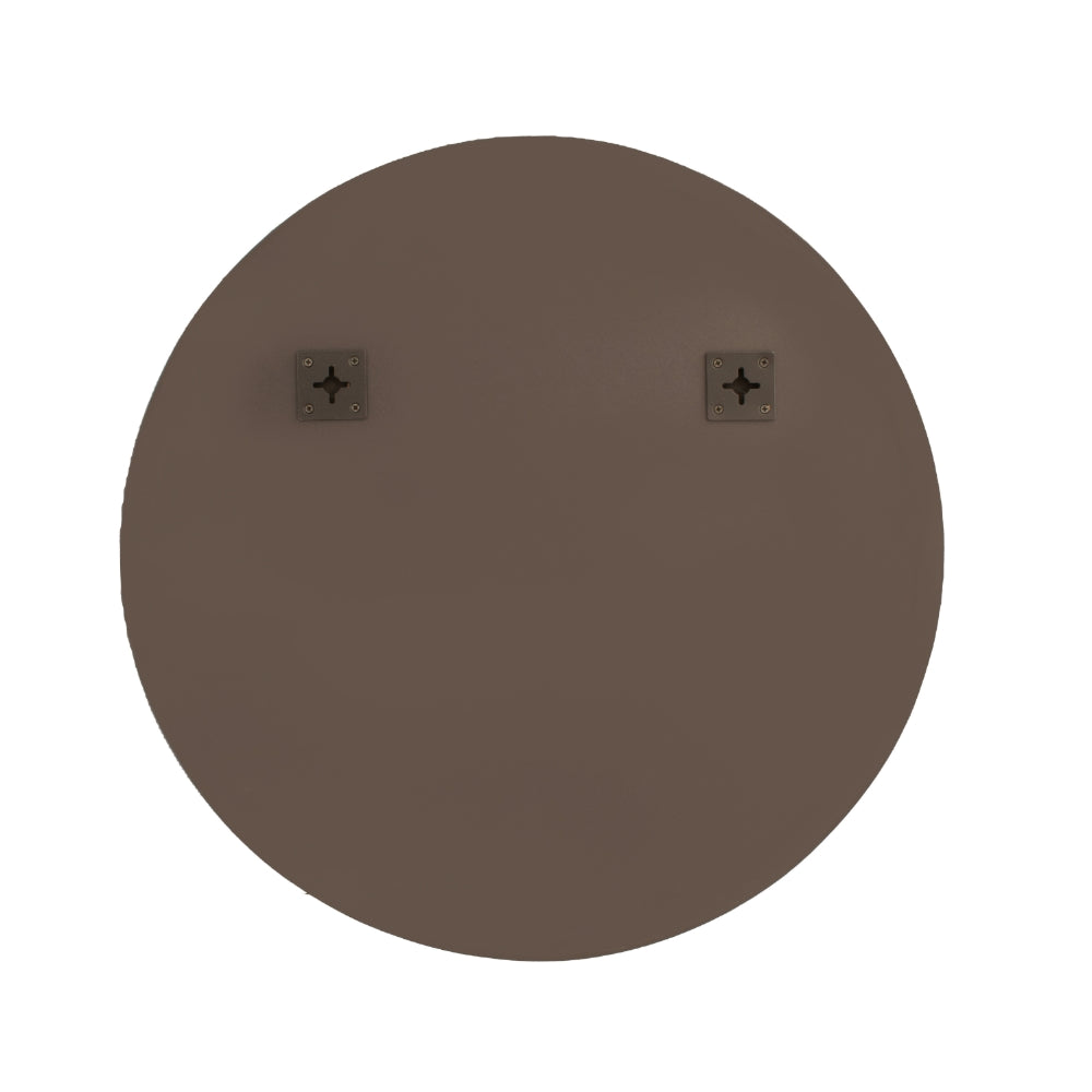 Lilly Silver Finish Small Round Mirror