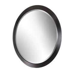 Macon Gunmetal Finish Mirror