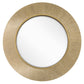 Edvin Gold Finish Wall Mirror