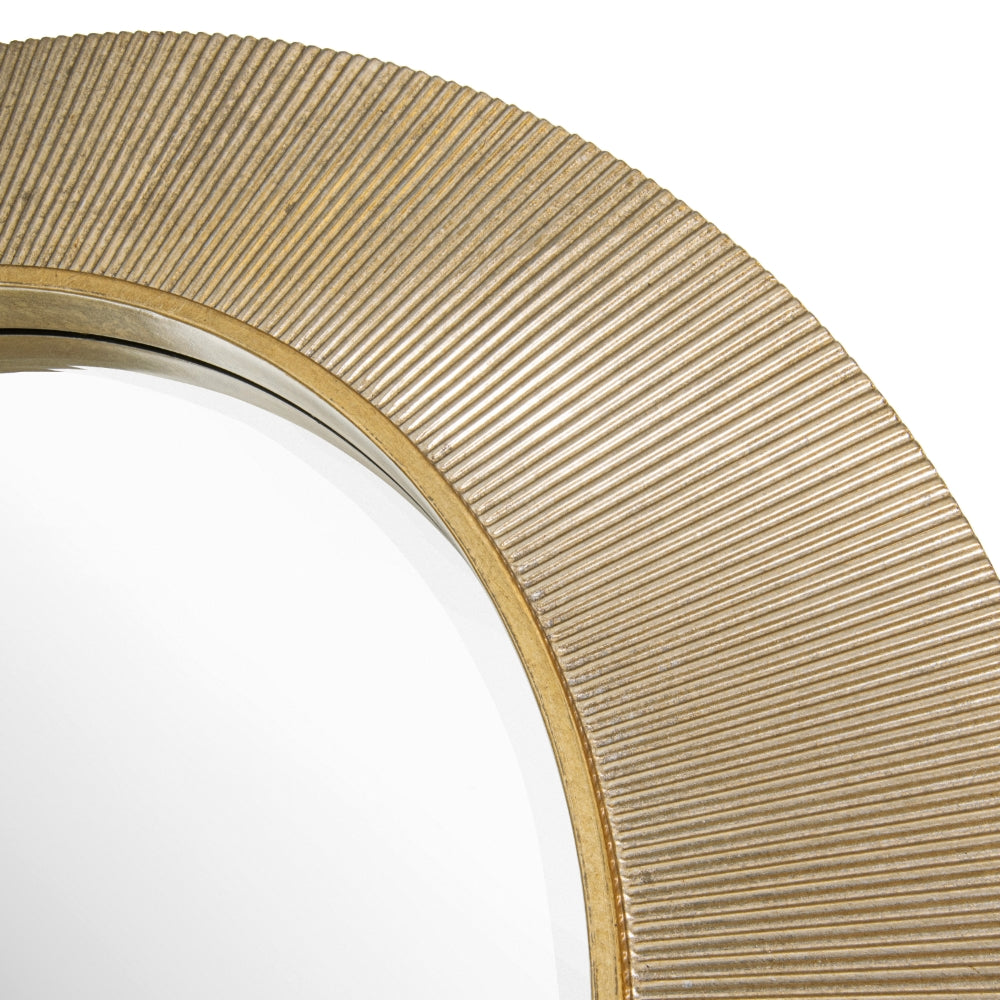 Edvin Gold Finish Wall Mirror