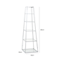 Large chrome ladder display unit