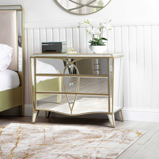 The Prima 3 drawer chest