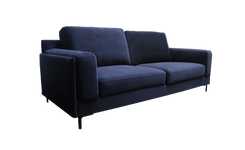 Aubyn 3-Seater Sofa - Dark Blue