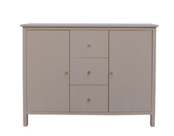 The Lin 2 Door 3 Drawer Sideboard in Taupe