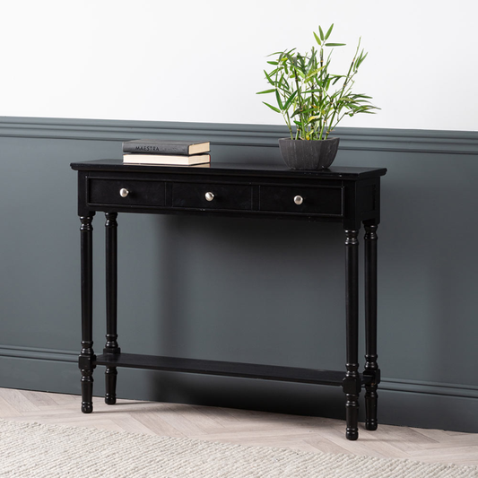 The Medium 3 Drawer Console Table