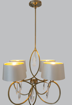 Cygnus 4 Arm Chandelier