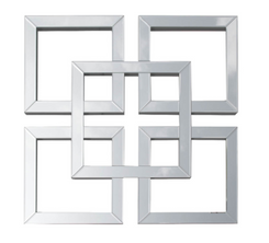 90x90 Geo Mirror Wall Art