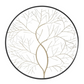 71.10cm Black and Gold Tree Wall Decoration