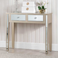 Dark Champagne Console Table
