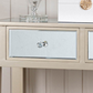 Dark Champagne Console Table