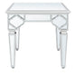 Marrakech Silver Mirror End Table