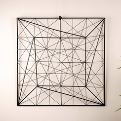 Black Metal Wall Decoration