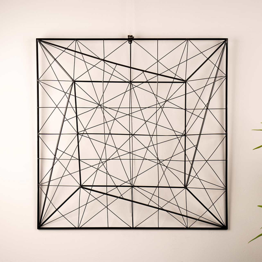 Black Metal Wall Decoration