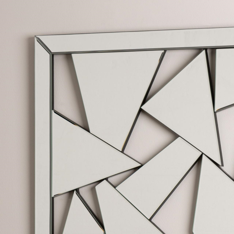 80cm Abstract Mirror Wall Art