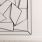 80cm Abstract Mirror Wall Art