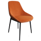Set of 2 Lucia Dining Chairs - Sunburst Orange
