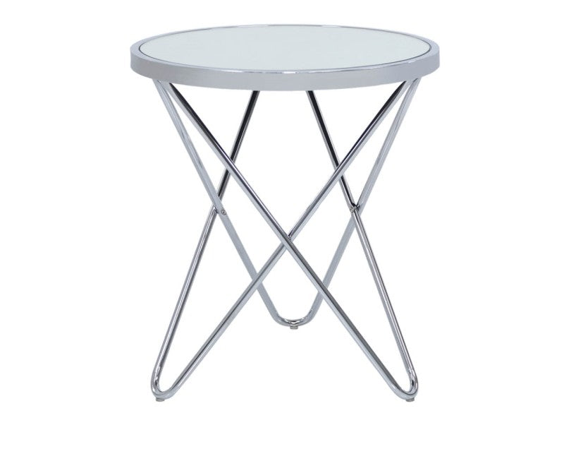 Atom Mirror End Table
