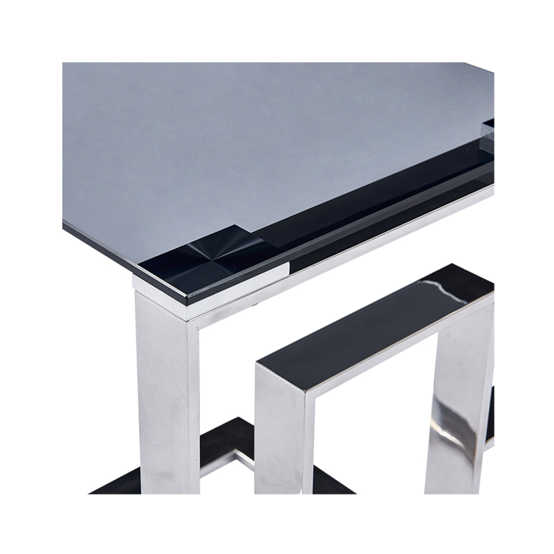 Apex Chrome Sofa Table
