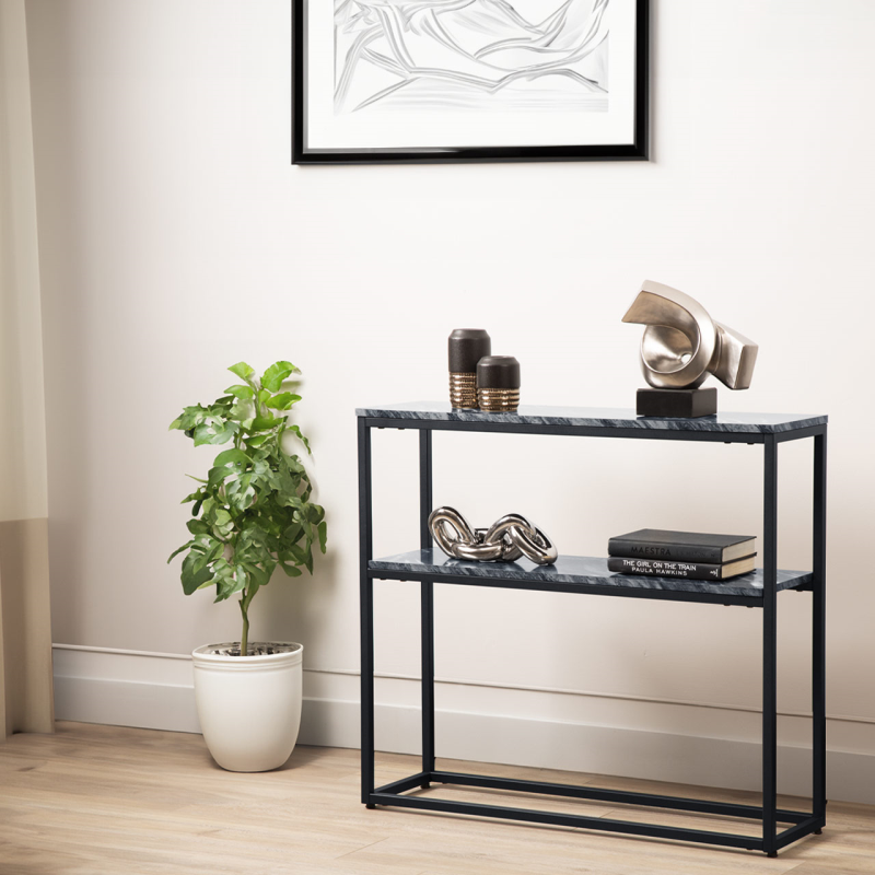2 Tier console table