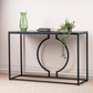 Black Metal Console Table