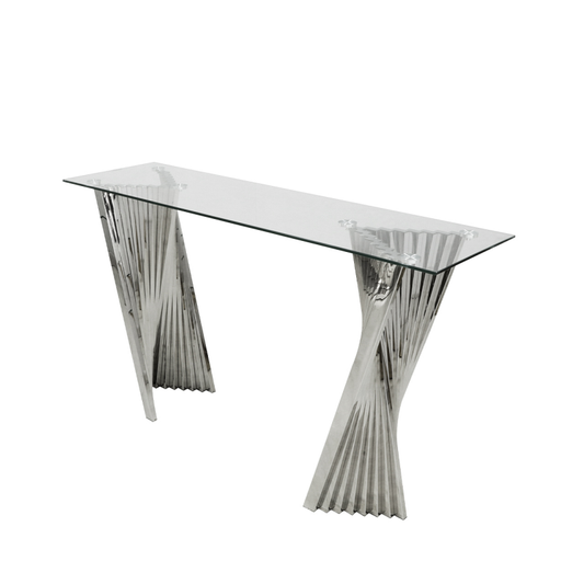 Lucy Stainless Steel Console Table
