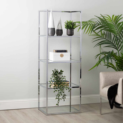 The Four-Tier Glass Display Shelf