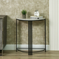 Half moon console table