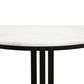 Half moon console table