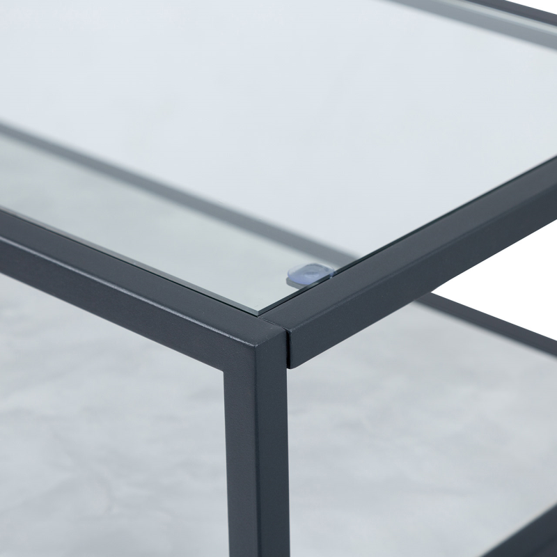 Black and Grey Console Table