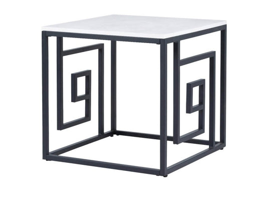 Devon Black and Grey End Table