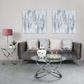 The Rizzo Chrome End Table with Glass Top