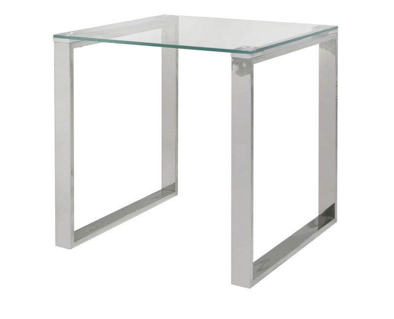 Stainless Steel End Table
