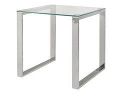 Stainless Steel End Table