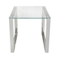 Stainless Steel End Table